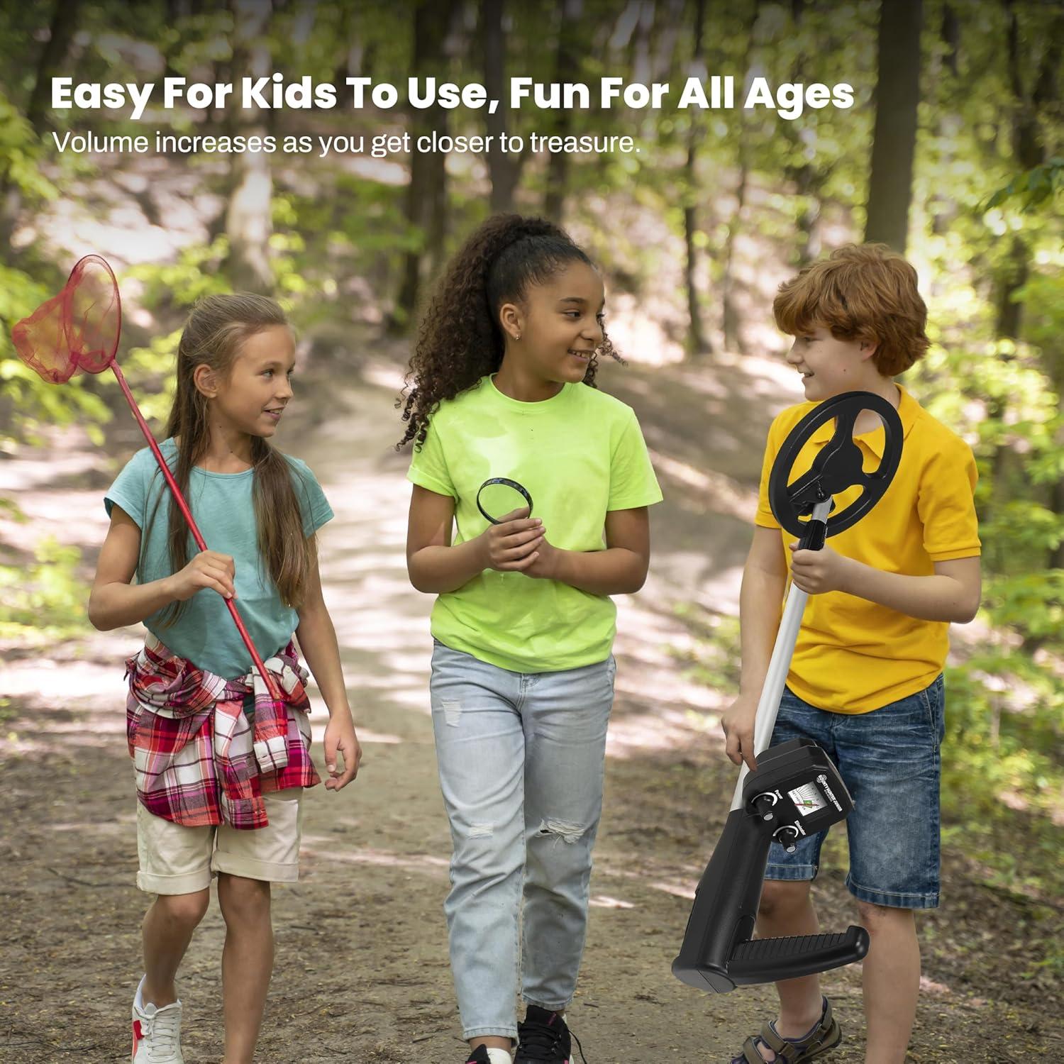 Detector de Metales Bounty Hunter BHJS Junior para Niños 6.5"