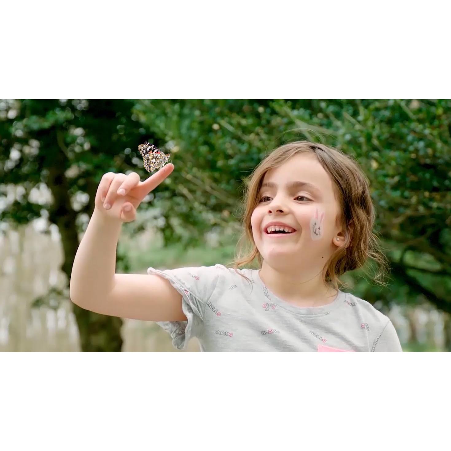 Kit Jardín de Mariposas Insect Lore con Orugas Vivas