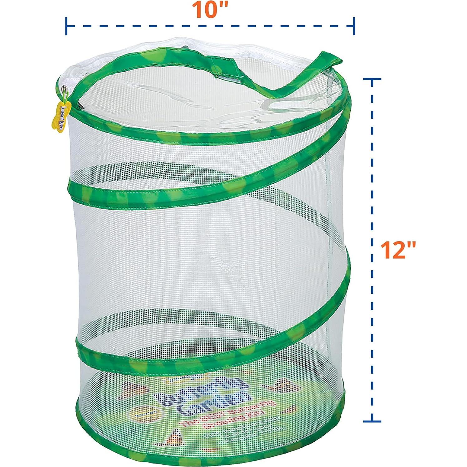 Kit Jardín de Mariposas Insect Lore con Orugas Vivas