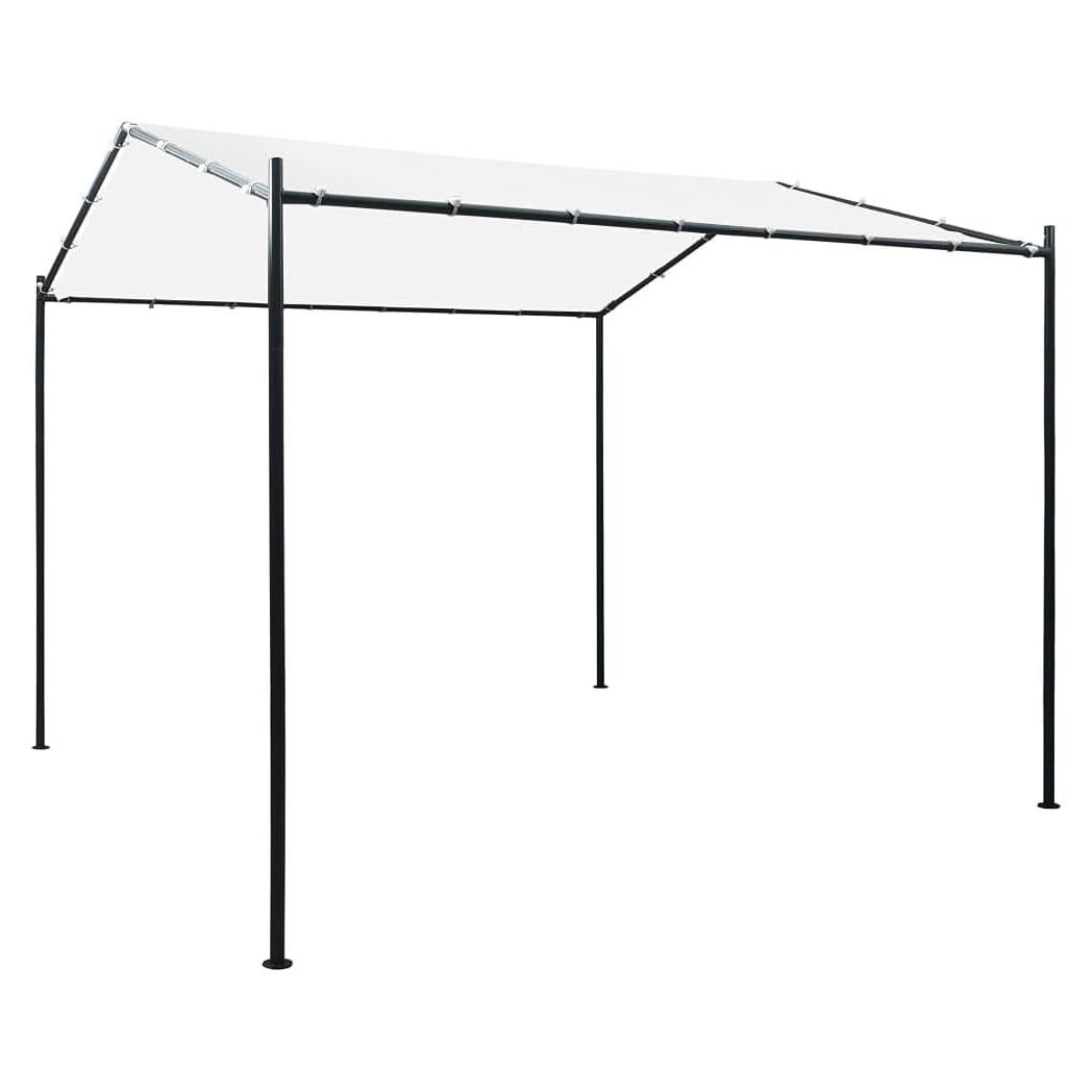 Gazebo Exterior FUDUGEHMIOFWFJJ Blanco 2.99m x 2.99m x 2.59m