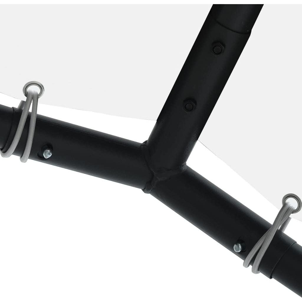 Gazebo Exterior FUDUGEHMIOFWFJJ Blanco 2.99m x 2.99m x 2.59m