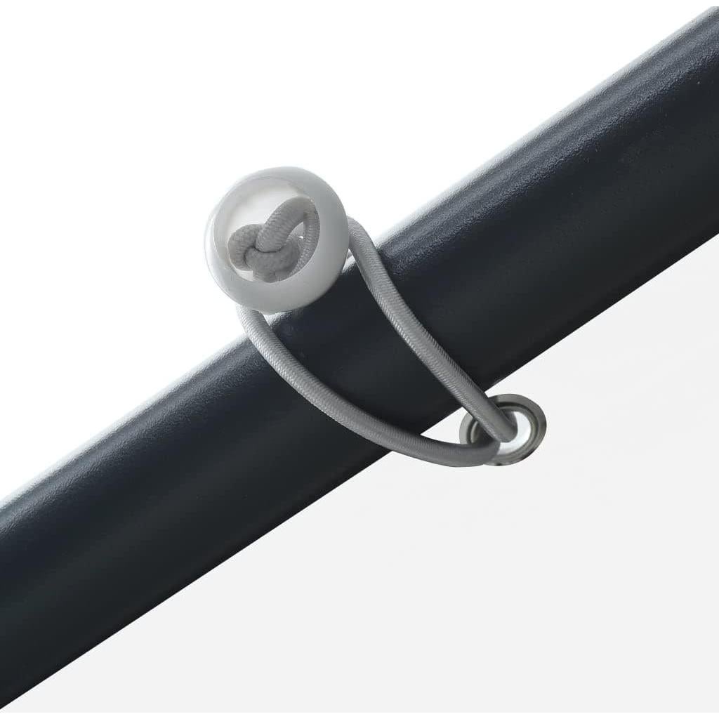 Gazebo Exterior FUDUGEHMIOFWFJJ Blanco 2.99m x 2.99m x 2.59m