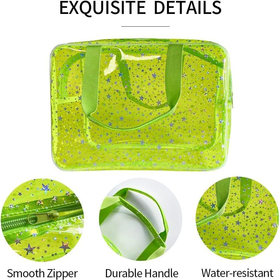 Bolsa de Cosméticos Grande TotePrint Estrella Amarilla 30x21cm