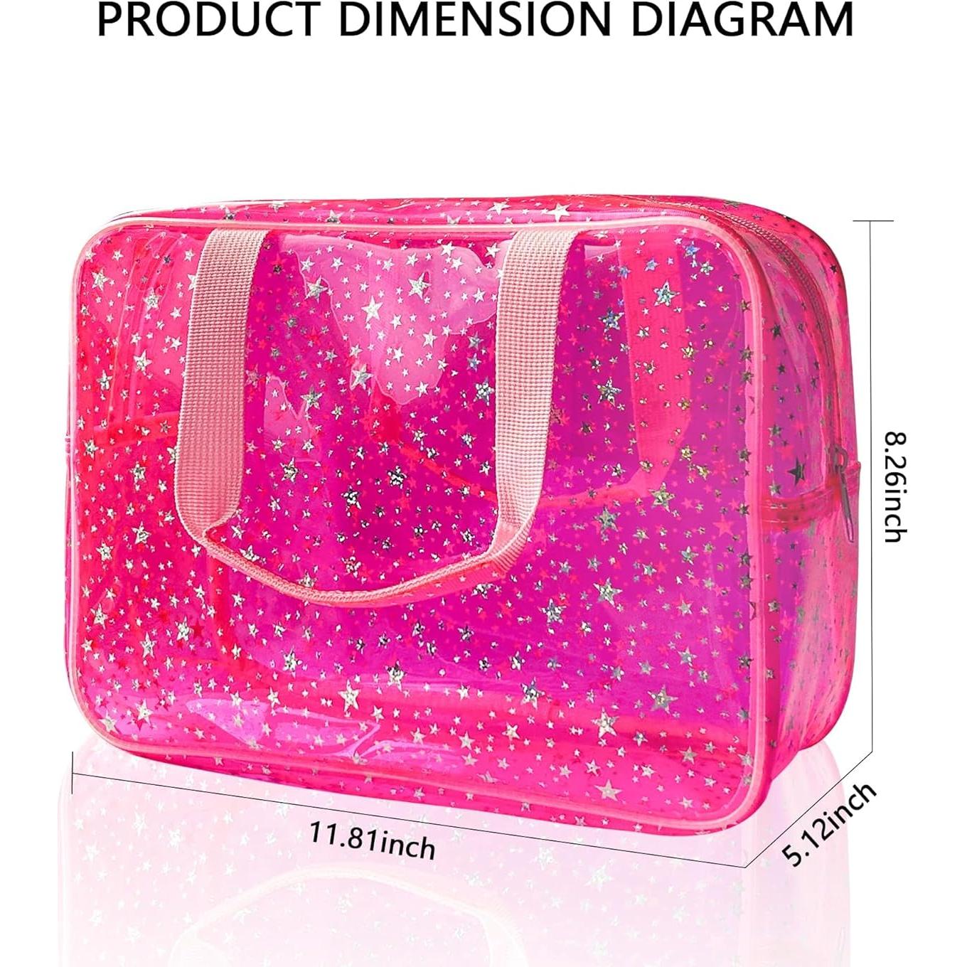 Bolsa de Cosméticos Grande TotePrint Estrella Amarilla 30x21cm