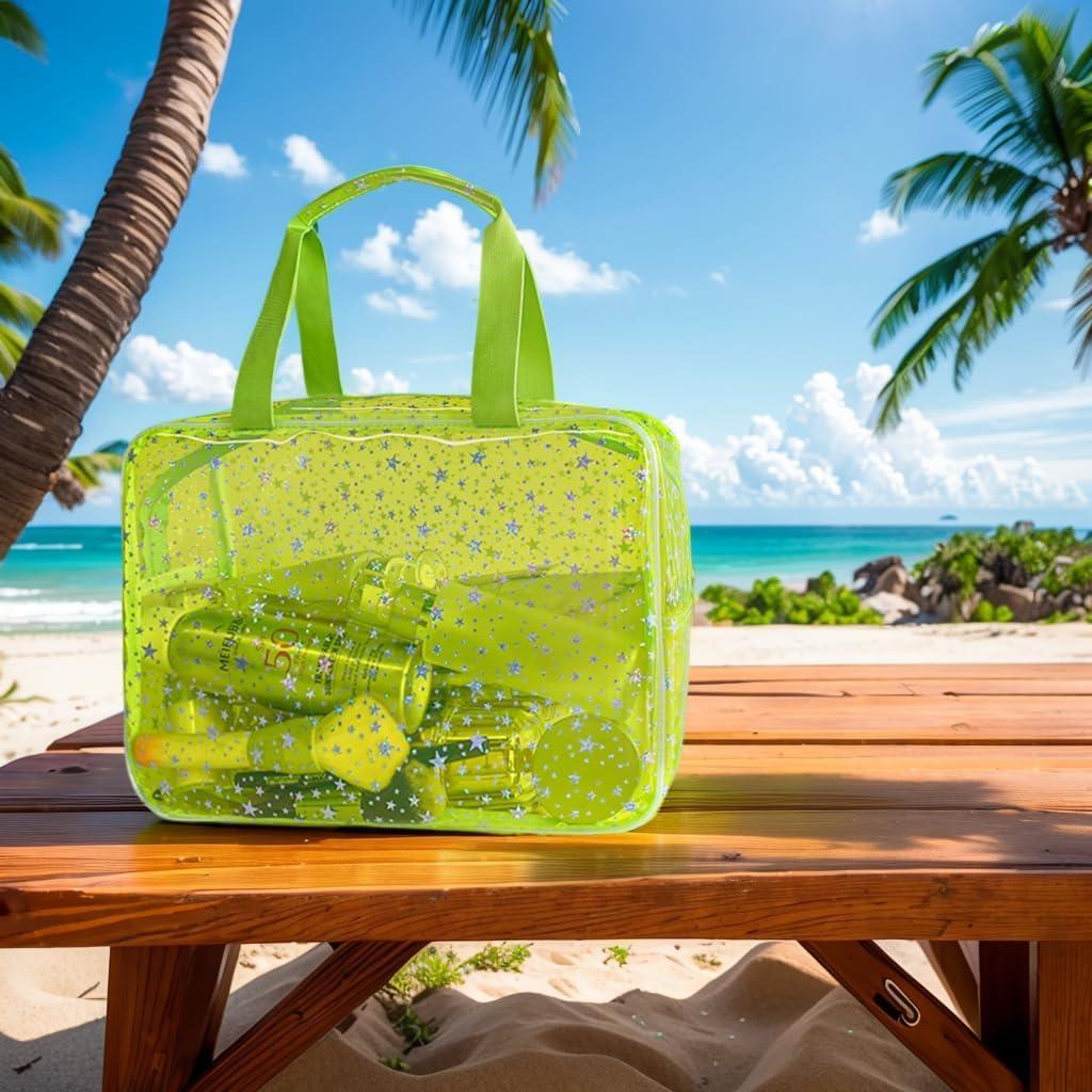 Bolsa de Cosméticos Grande TotePrint Estrella Amarilla 30x21cm