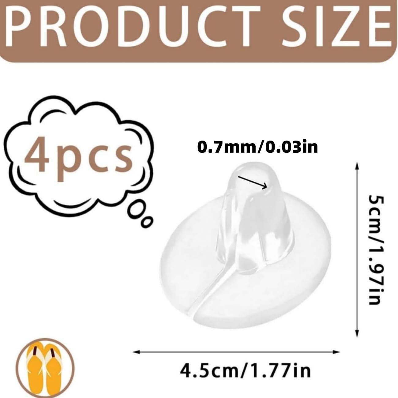 Protectores de Dedos de Silicona SHENGYIYISHENG - 2 Pares Blancos