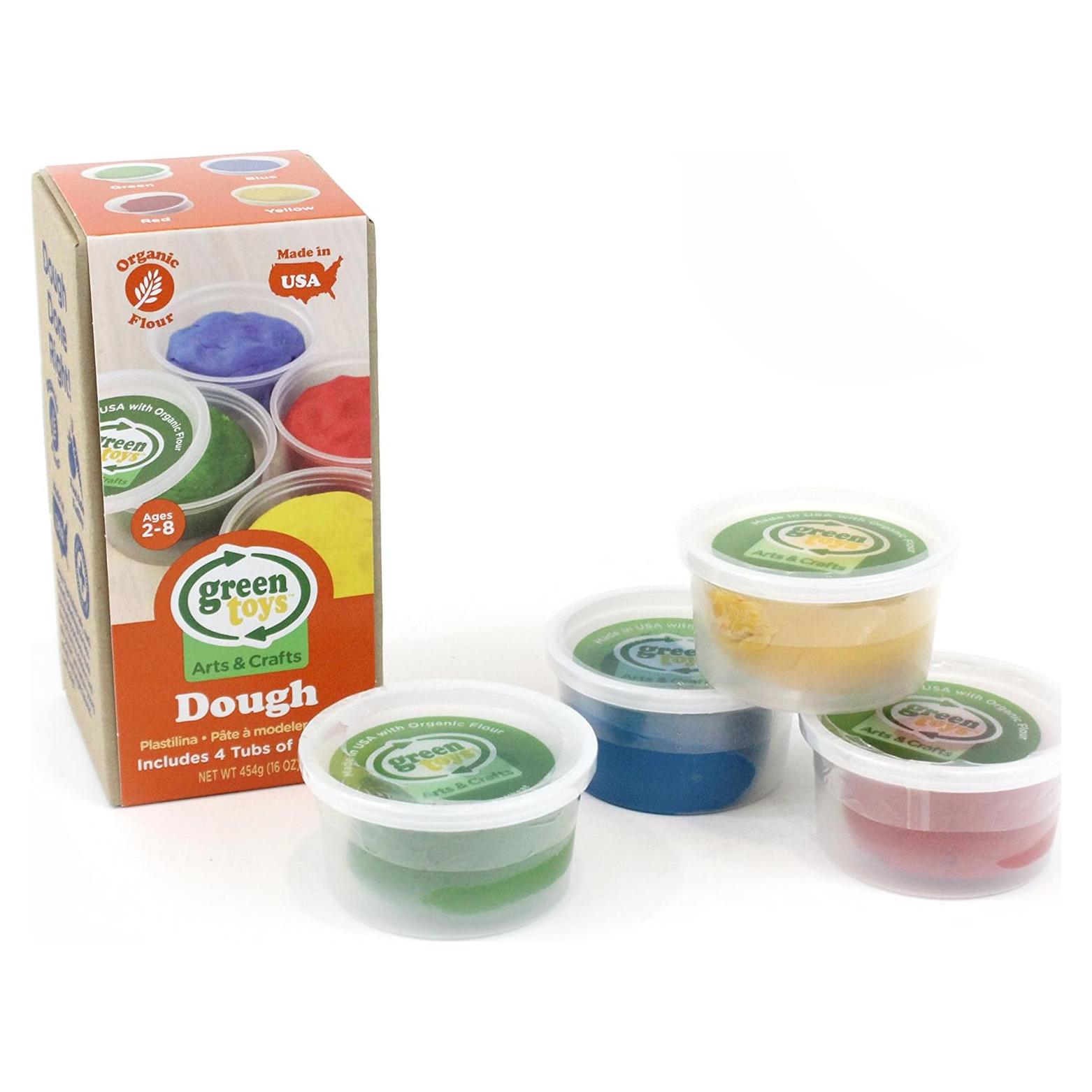 Masa Creativa Green Toys 4 Paquete Multicolor 0,45 kg