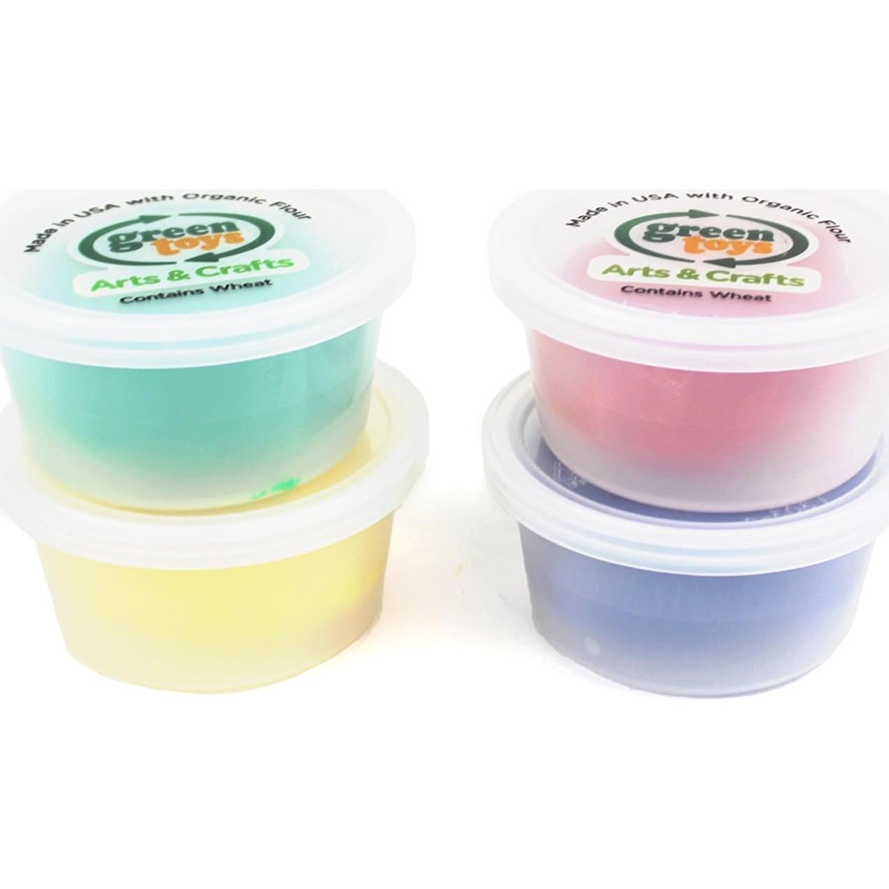 Masa Creativa Green Toys 4 Paquete Multicolor 0,45 kg