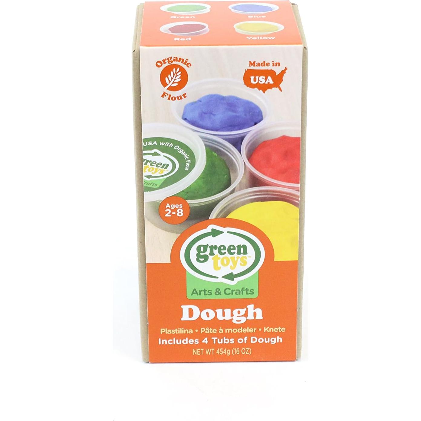 Masa Creativa Green Toys 4 Paquete Multicolor 0,45 kg