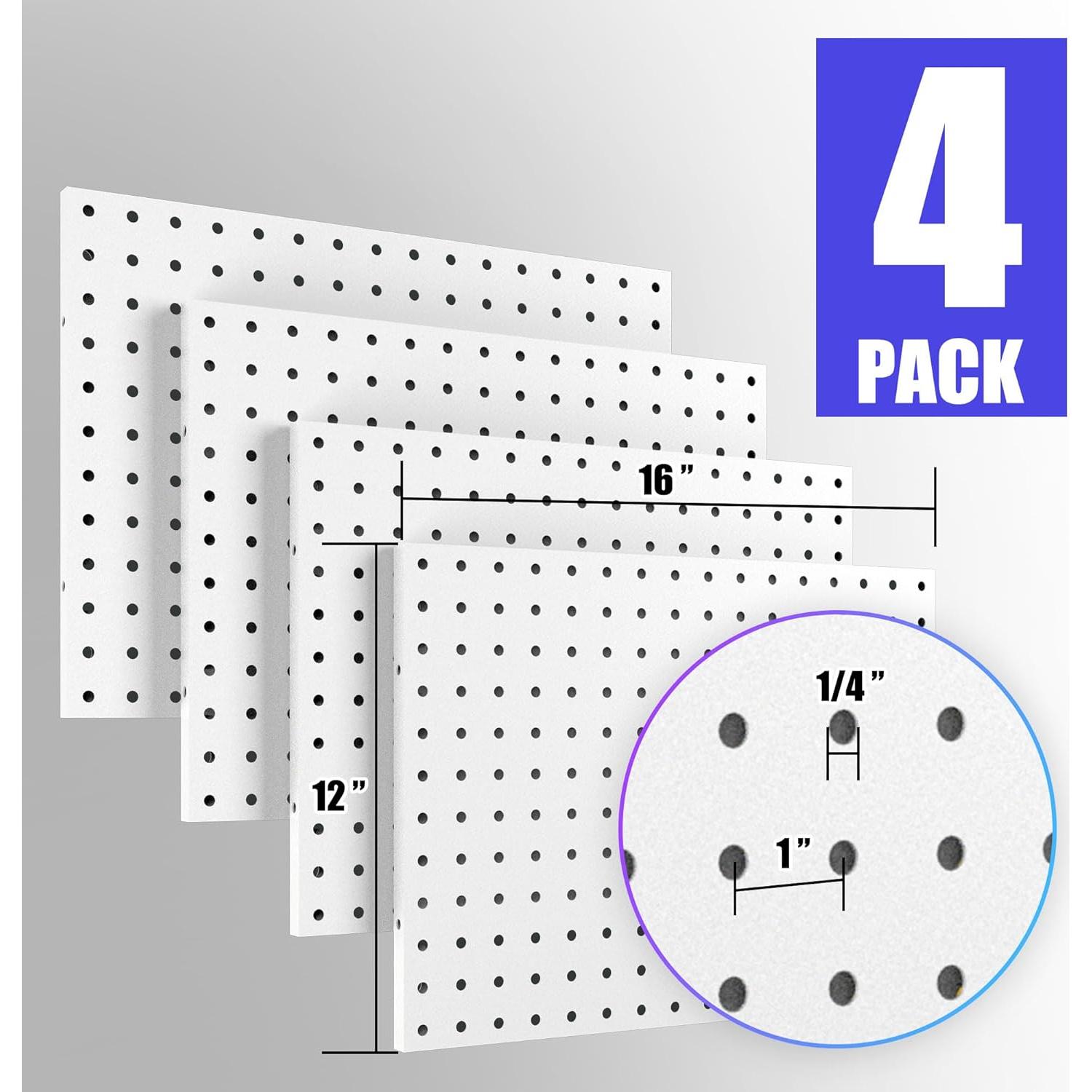 Paneles de Metal para Perforar Spampur 4 Pcs 40.64x30.48 cm