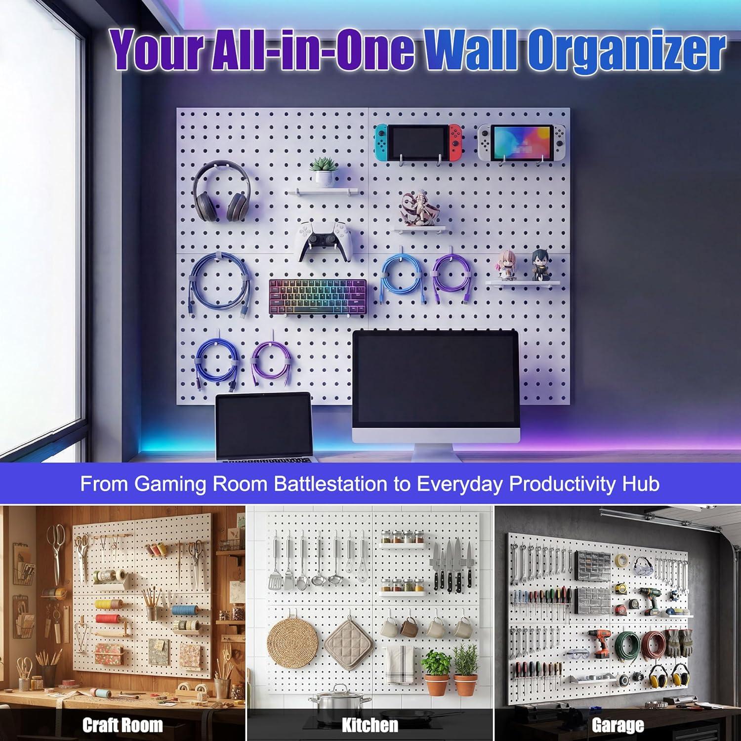 Paneles de Metal para Perforar Spampur 4 Pcs 40.64x30.48 cm