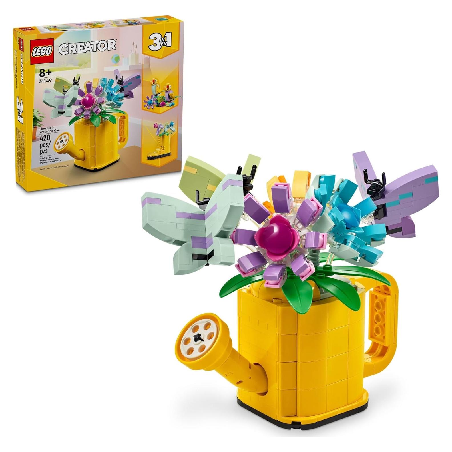 LEGO Creator 3 en 1 Flores en Maceta - 420 Piezas