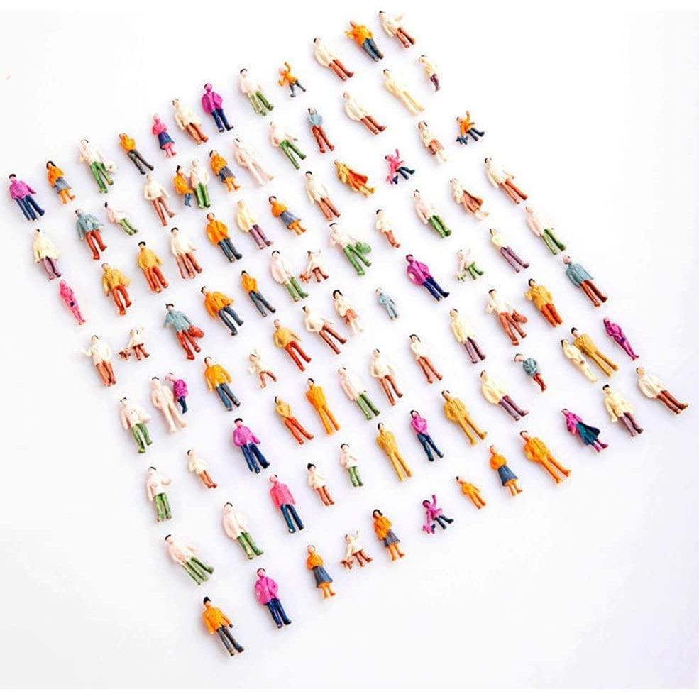 Conjunto 200 Figuras a Escala 1:100 Hsxxf Multicolor