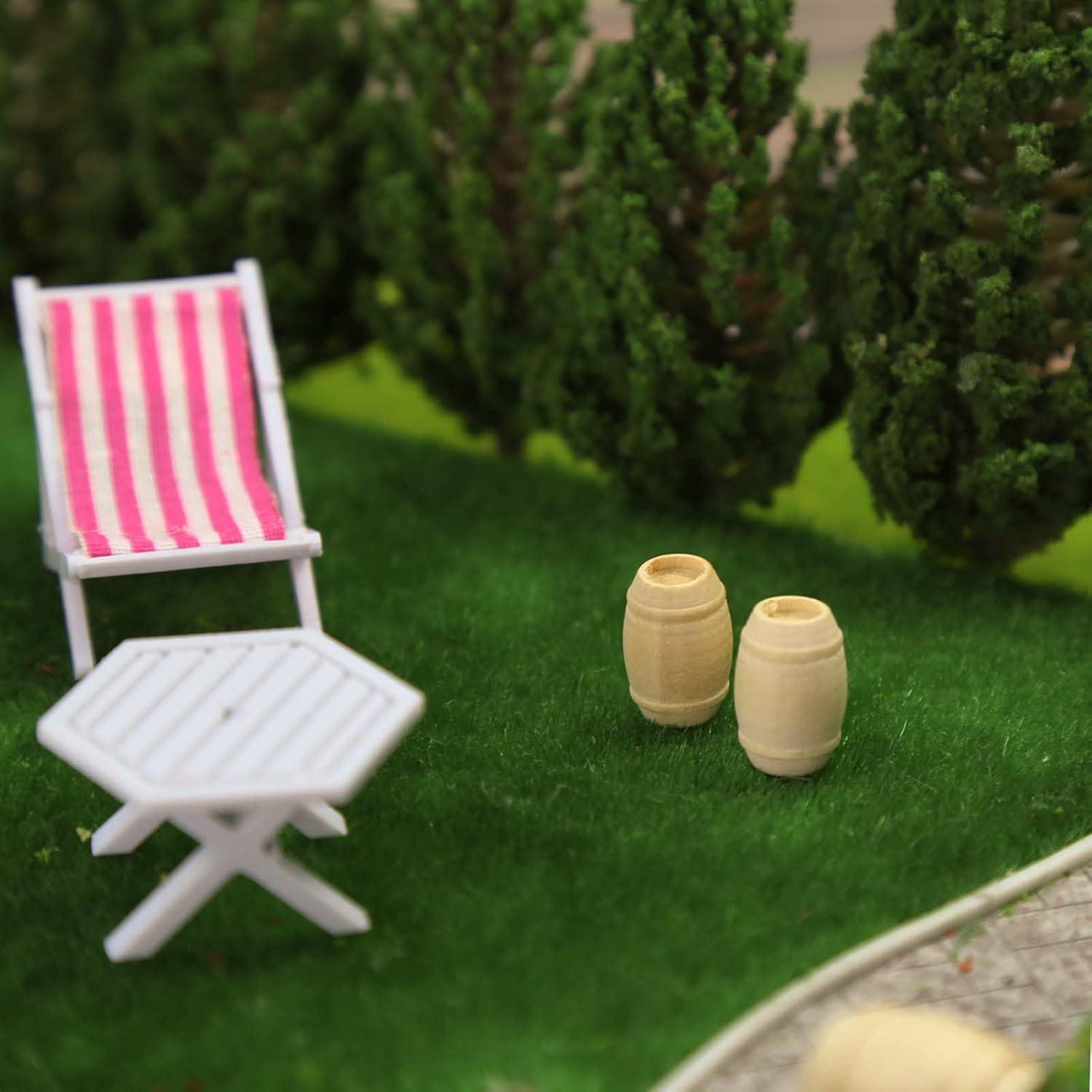 Barriles de Madera 50pcs EVEMODEL 13.8mm Escala HO OO