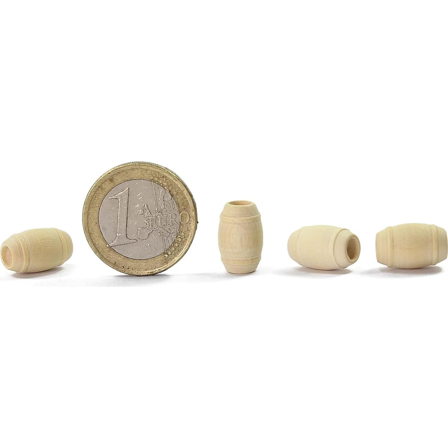 Barriles de Madera 50pcs EVEMODEL 13.8mm Escala HO OO