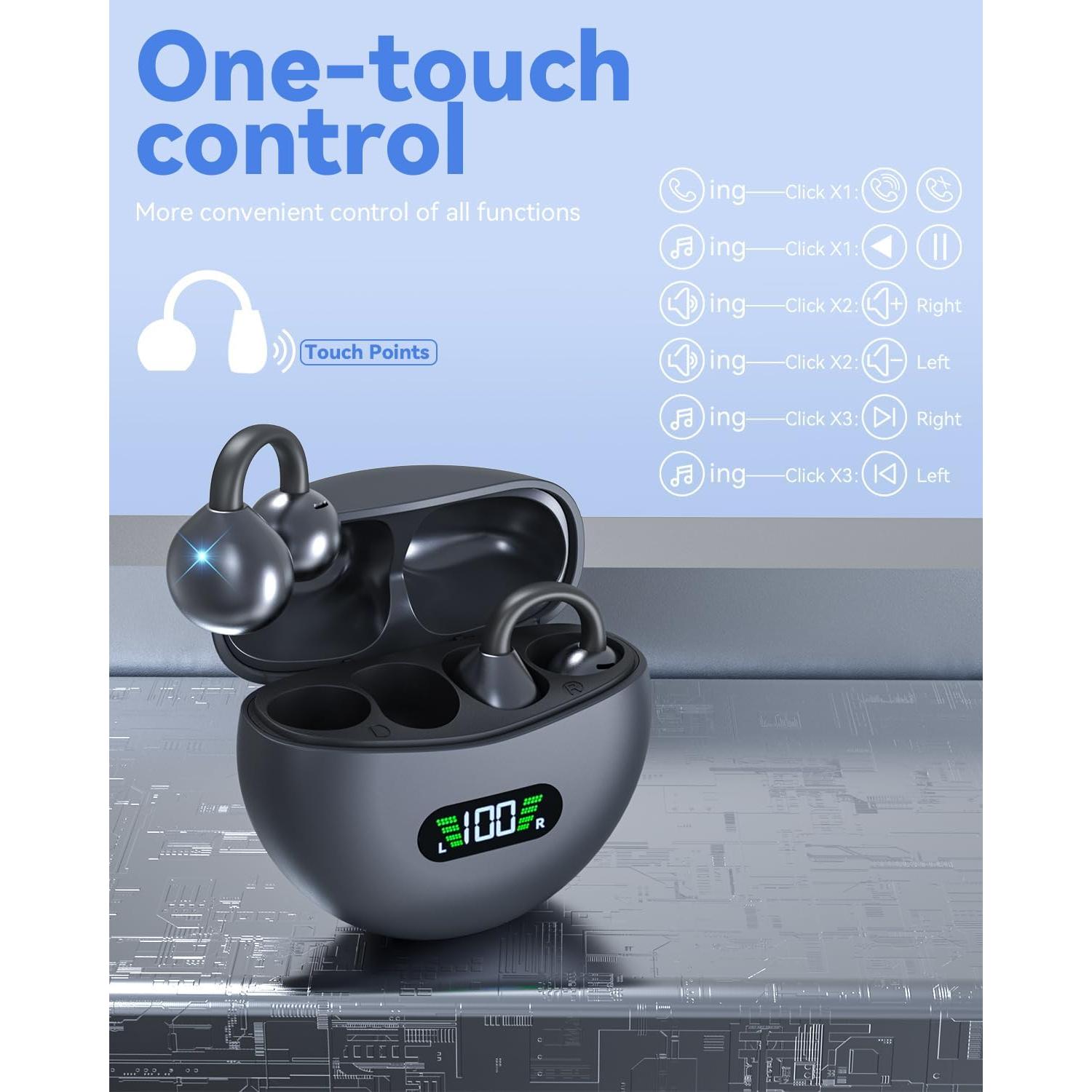 Auriculares Traductores ANSTEN M79 AI, 134 Idiomas, Bluetooth