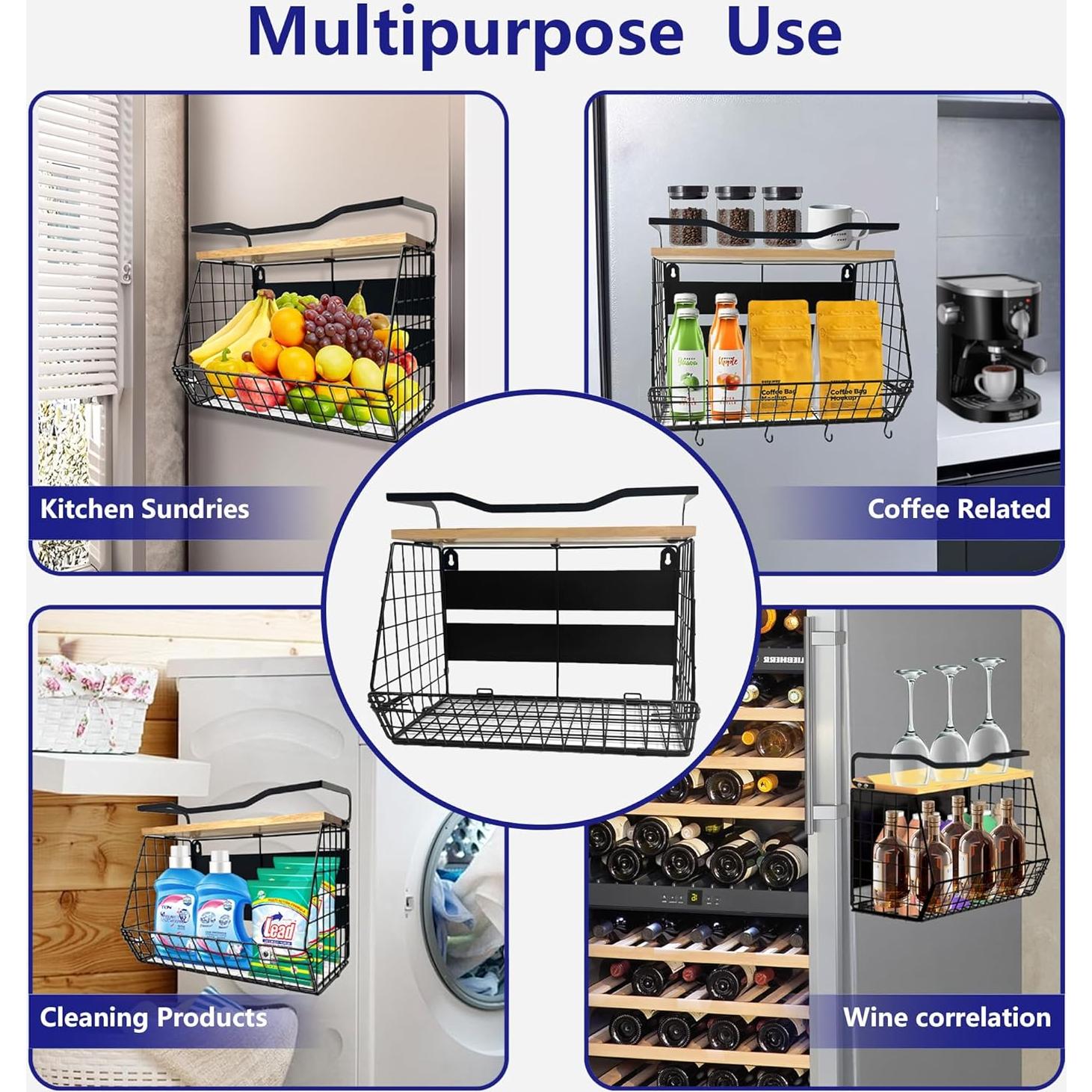 Estante Magnético Bealy para Nevera 35.1x29.5cm - 16kg