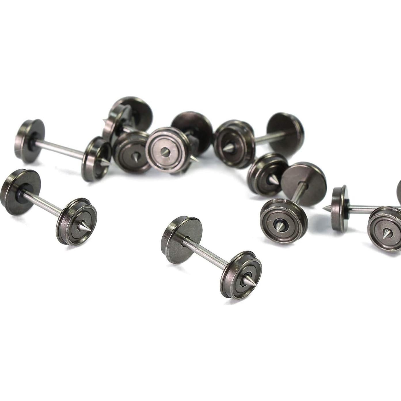 24 Ruedas de Metal Escala HO 1:87 Evemodel C8725