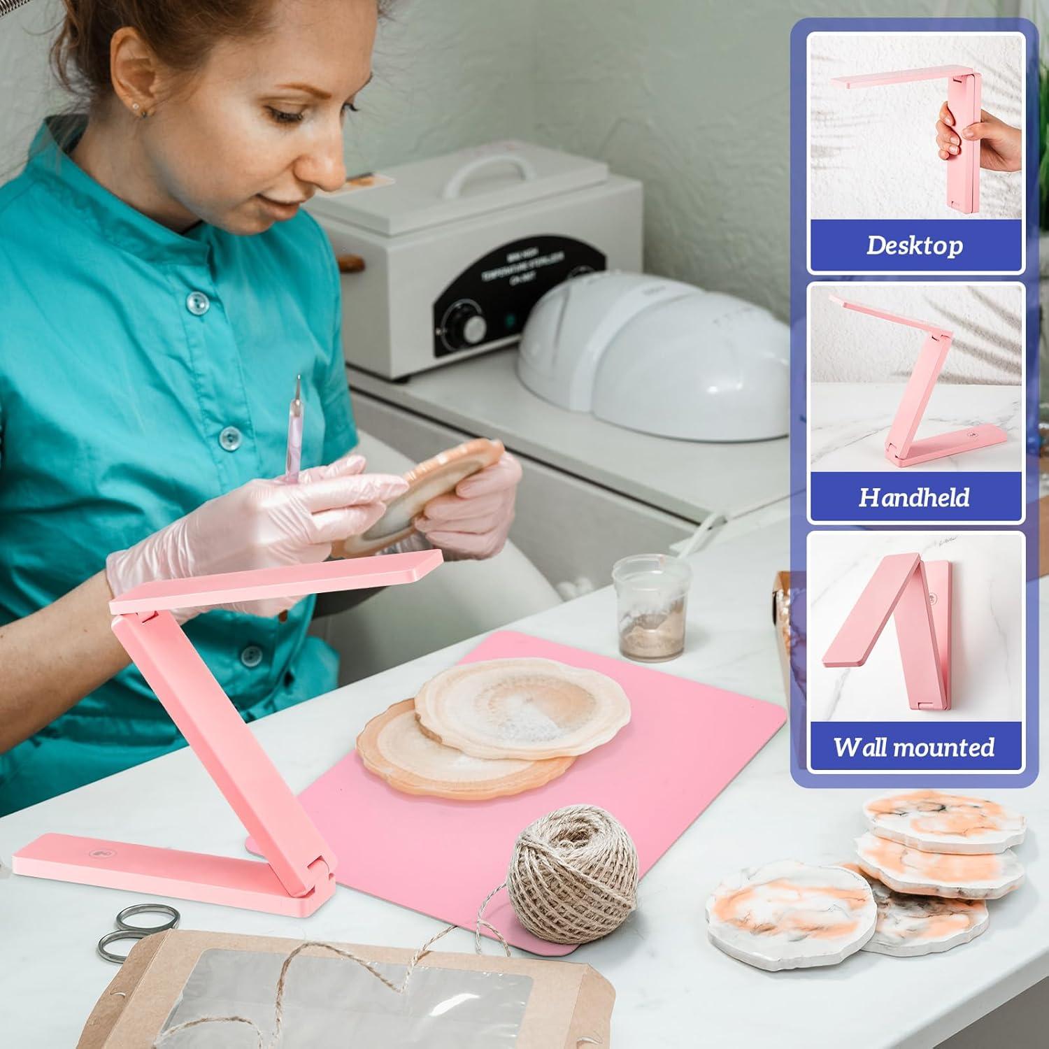 Luz UV Plegable VIHOSE para Curado de Resina con 18 LEDs