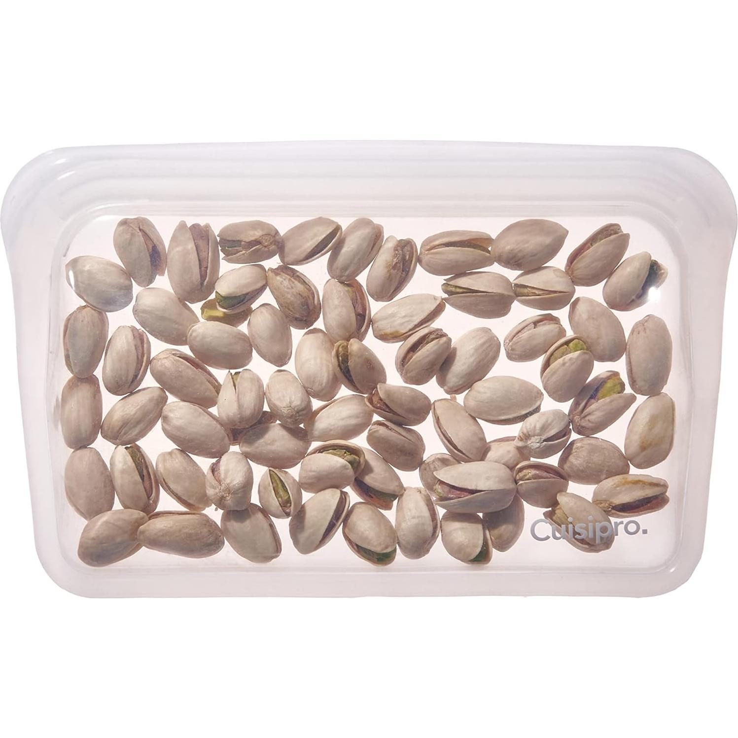 Bolsa Reutilizable de Silicona Cuisipro 400 ml Transparente