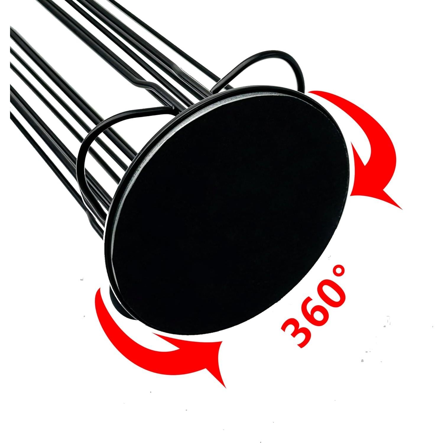 Soporte giratorio para 28 cápsulas Nespresso Meelio negro