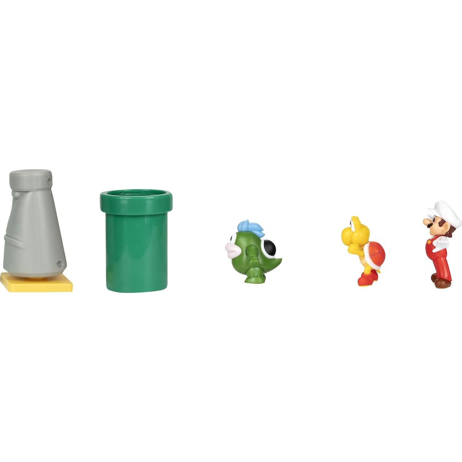 Juego de figuras Super Mario Jakks Pacific 2.5" diorama