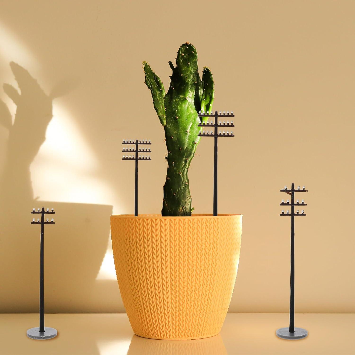 Postes Telefónicos Miniatura GANAZONO 6pcs 1:100 ABS