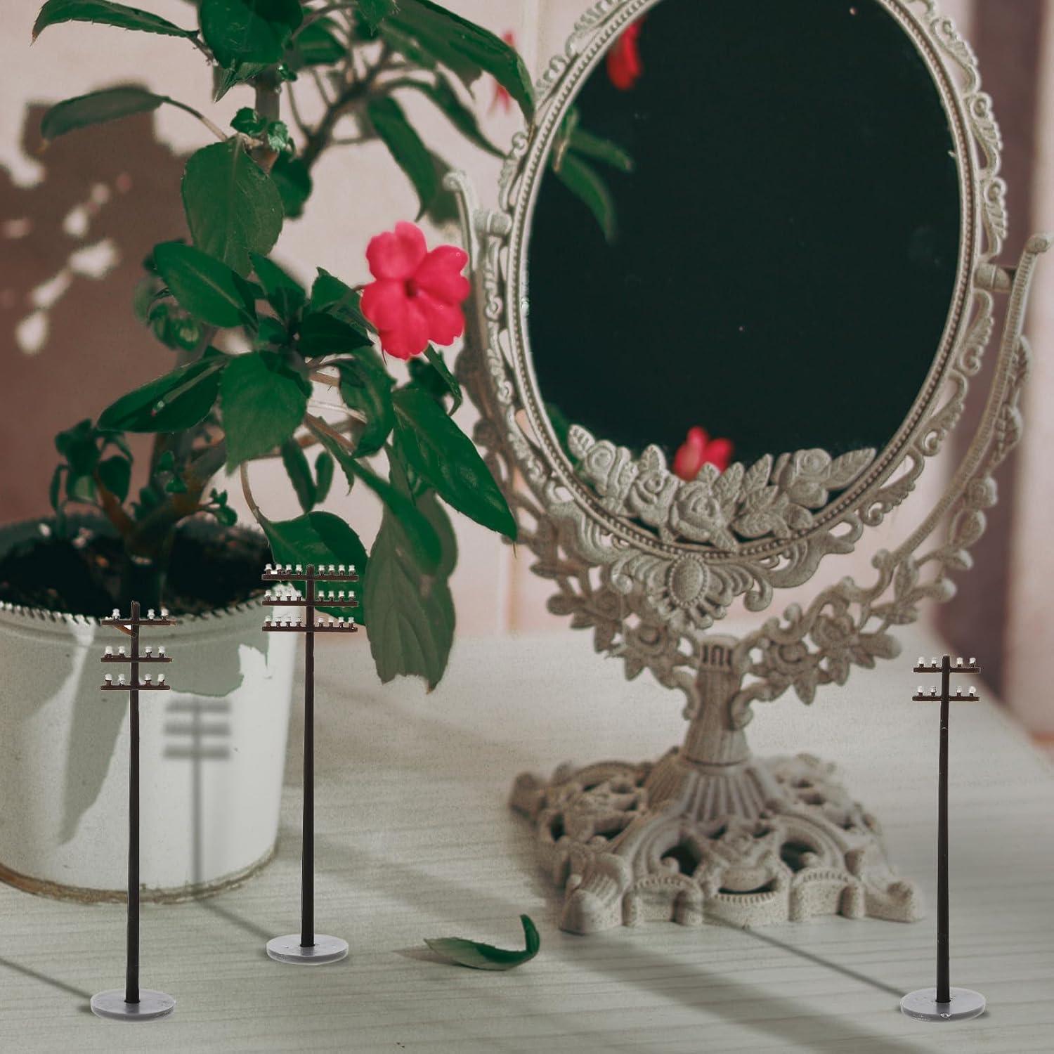 Postes Telefónicos Miniatura GANAZONO 6pcs 1:100 ABS