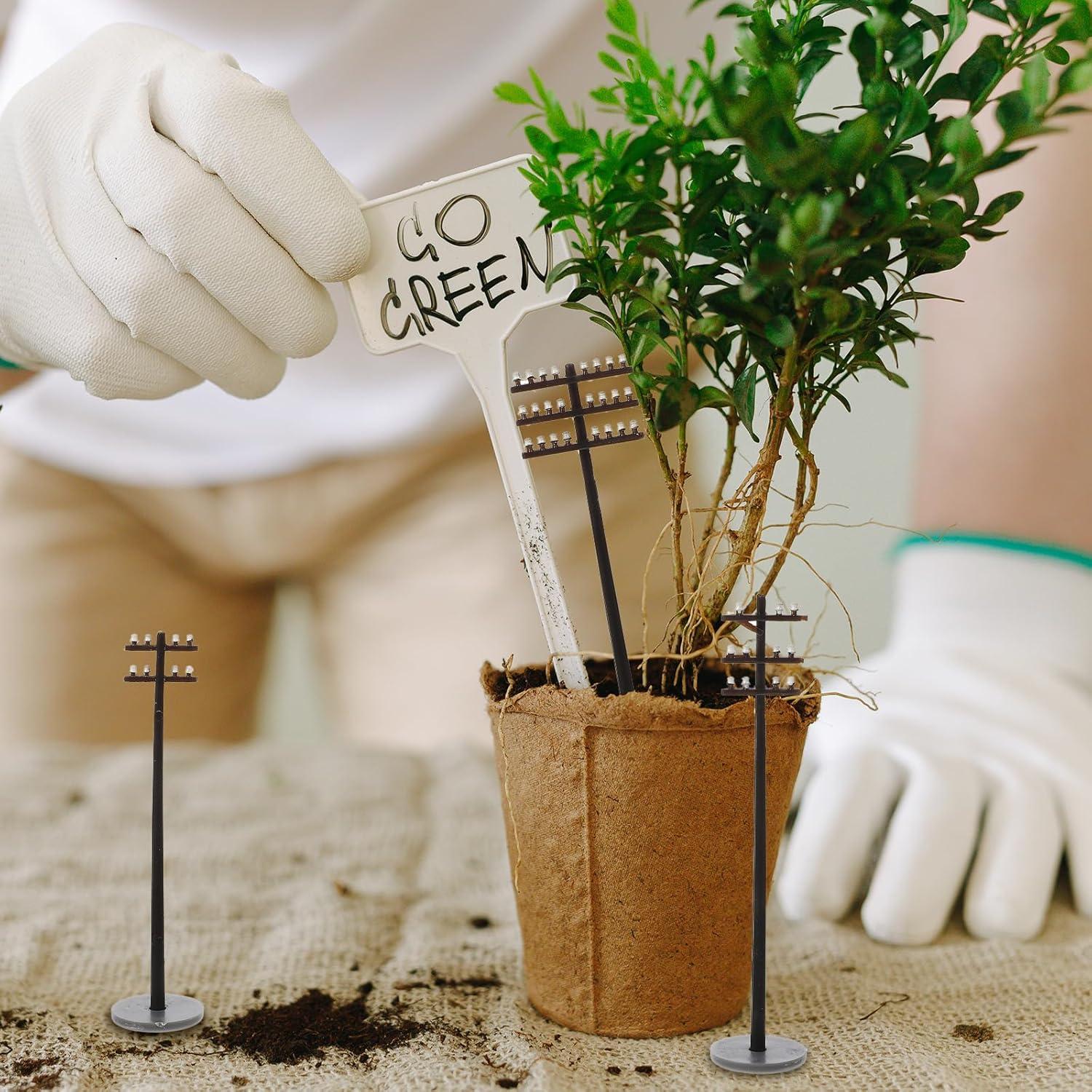 Postes Telefónicos Miniatura GANAZONO 6pcs 1:100 ABS