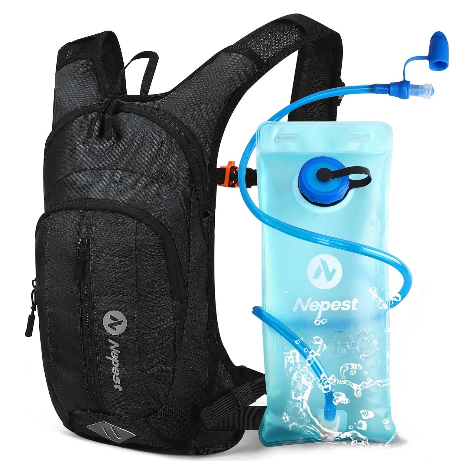 Mochila de Hidratación Nepest 2L Unisex para Senderismo y Ciclismo