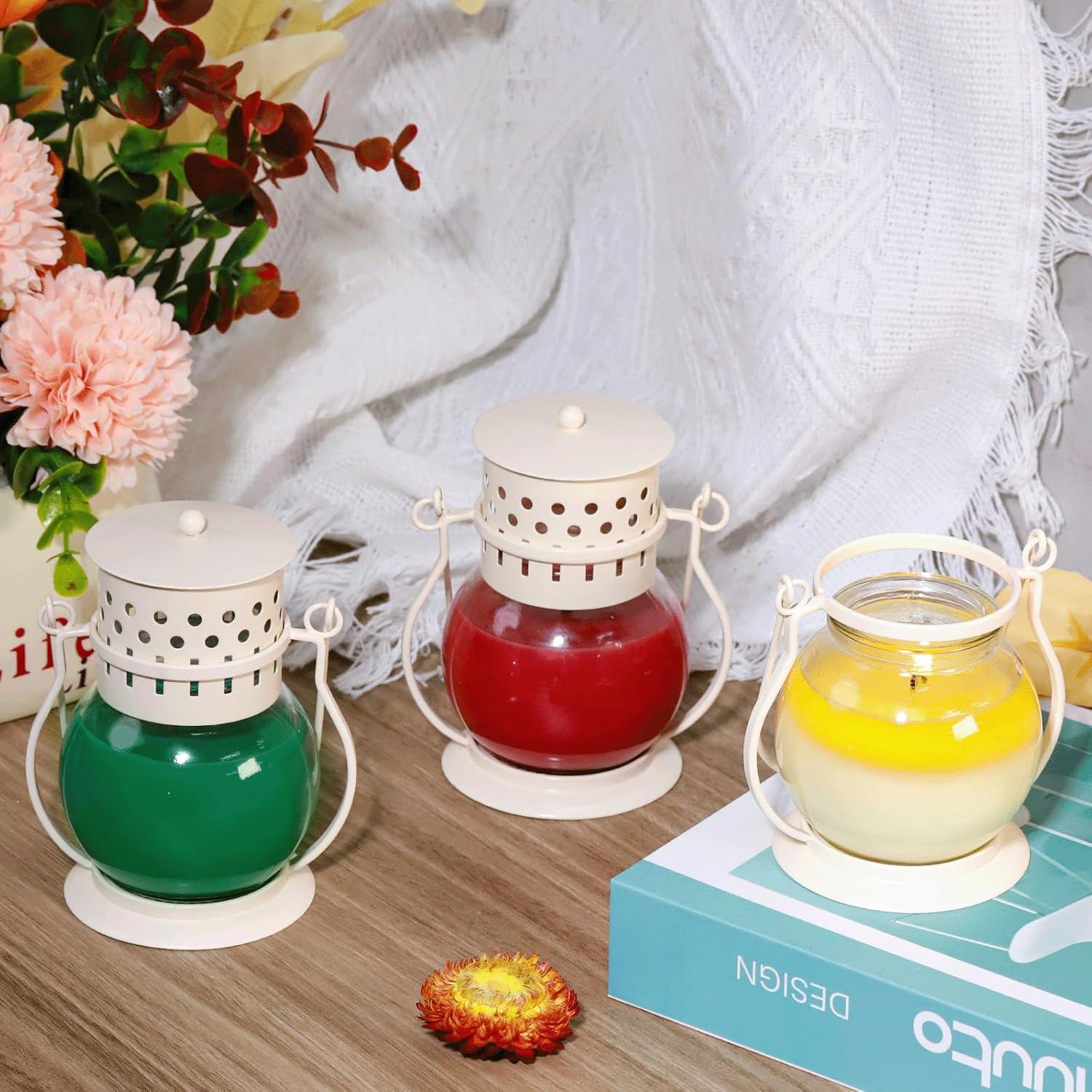 Conjunto de 3 Velas Aromáticas Funxim - Cedro, Canela, Vainilla