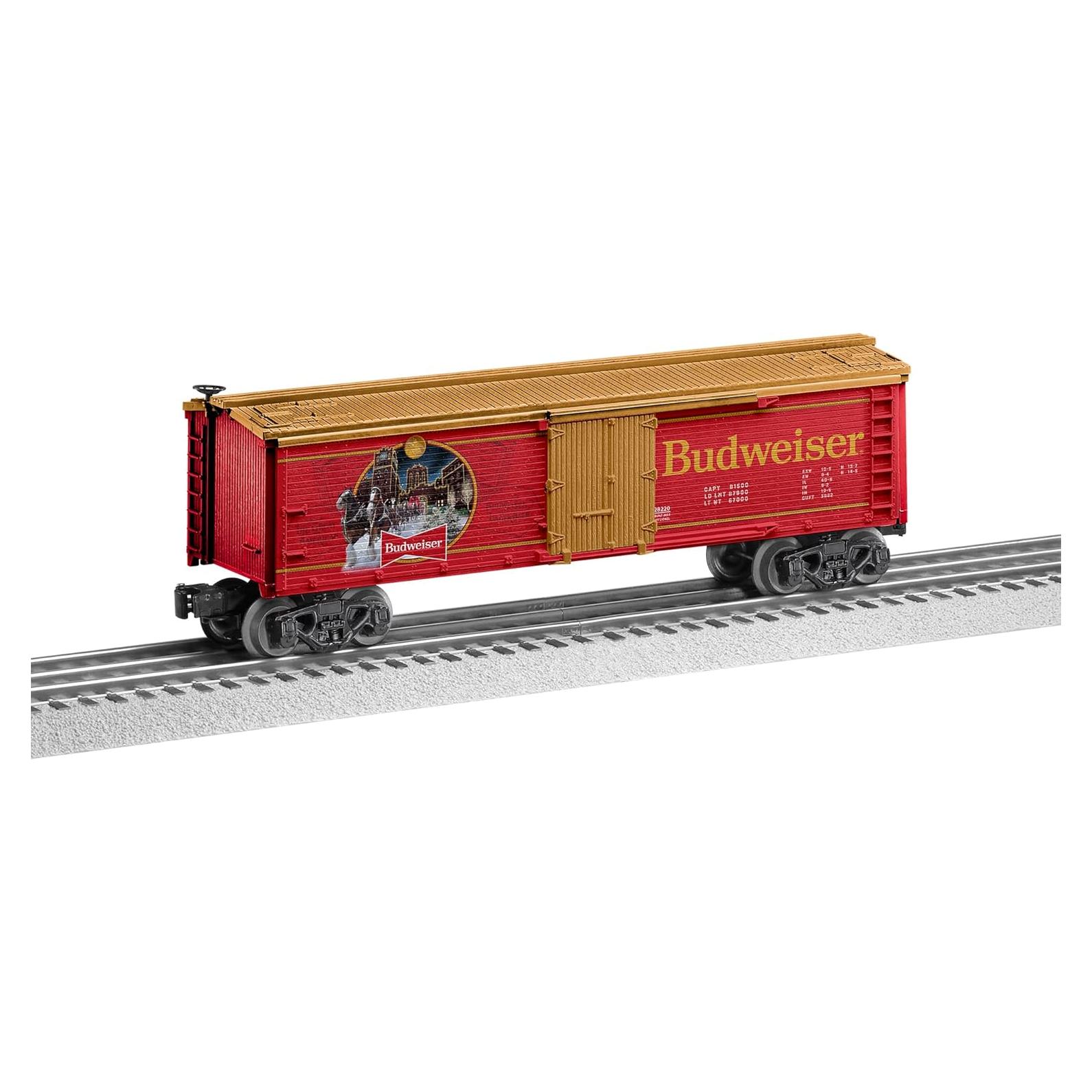 Vagón Refrigerado Lionel Budweiser Clydesdale O Gauge 26,67 cm