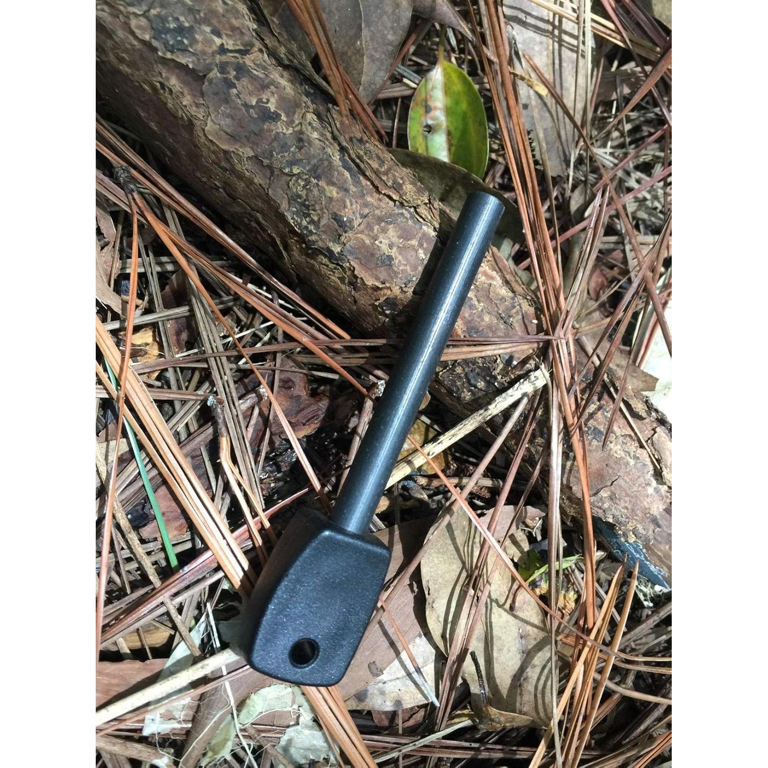 FOSTAR Kit 3 Varillas Ferrocerio Encendedor de Fuego 8mm