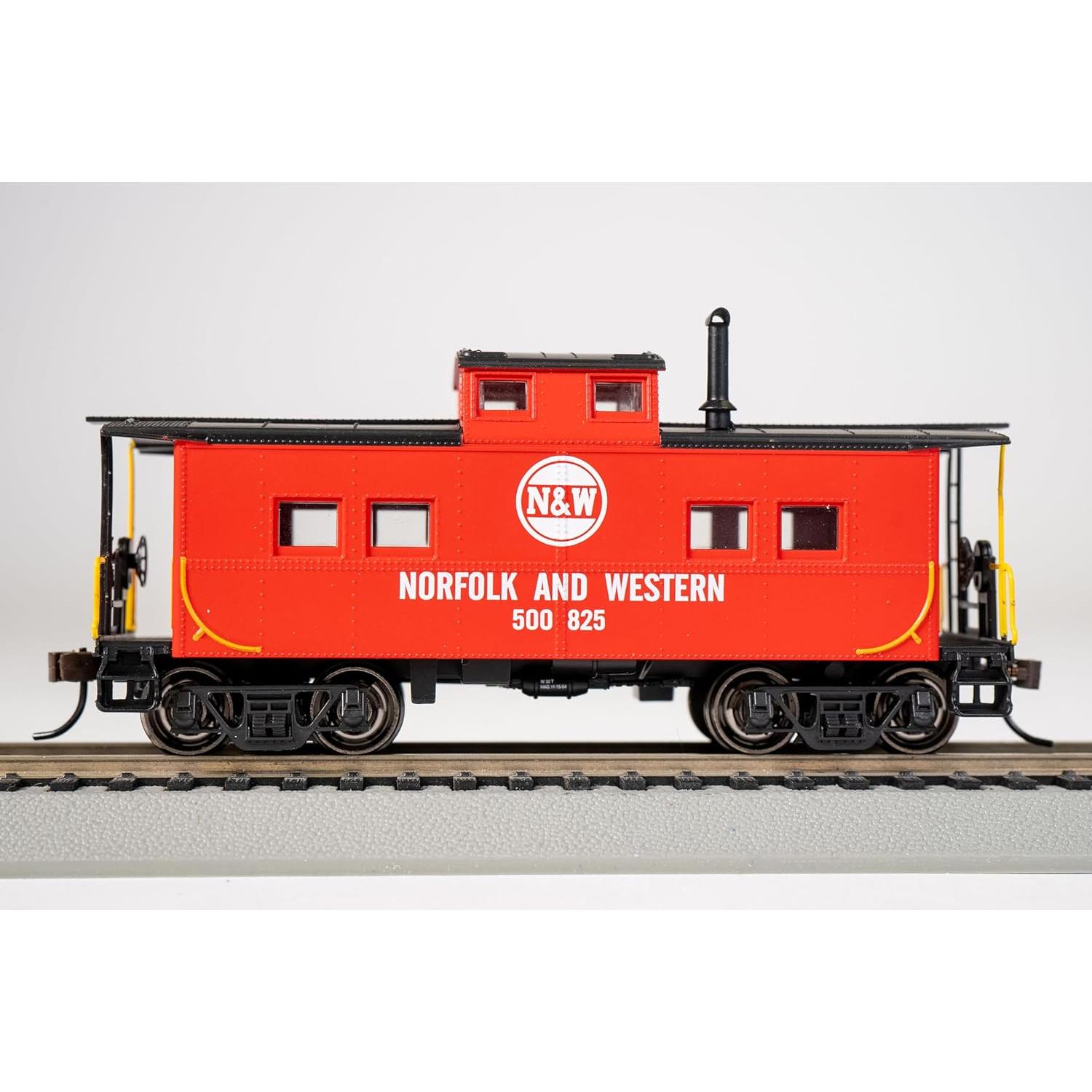 Caboose de acero Norfolk & Western Bachmann ROJO HO 1:87