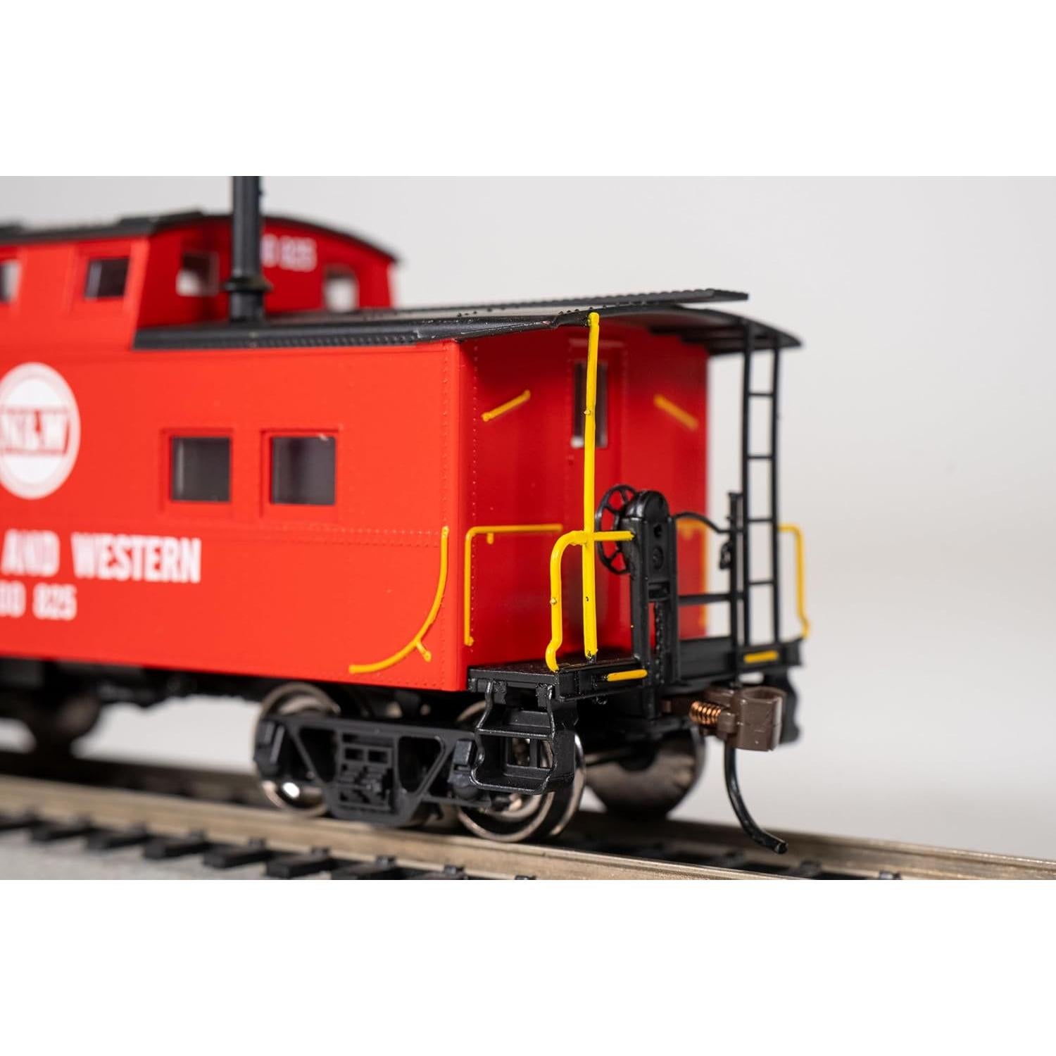 Caboose de acero Norfolk & Western Bachmann ROJO HO 1:87
