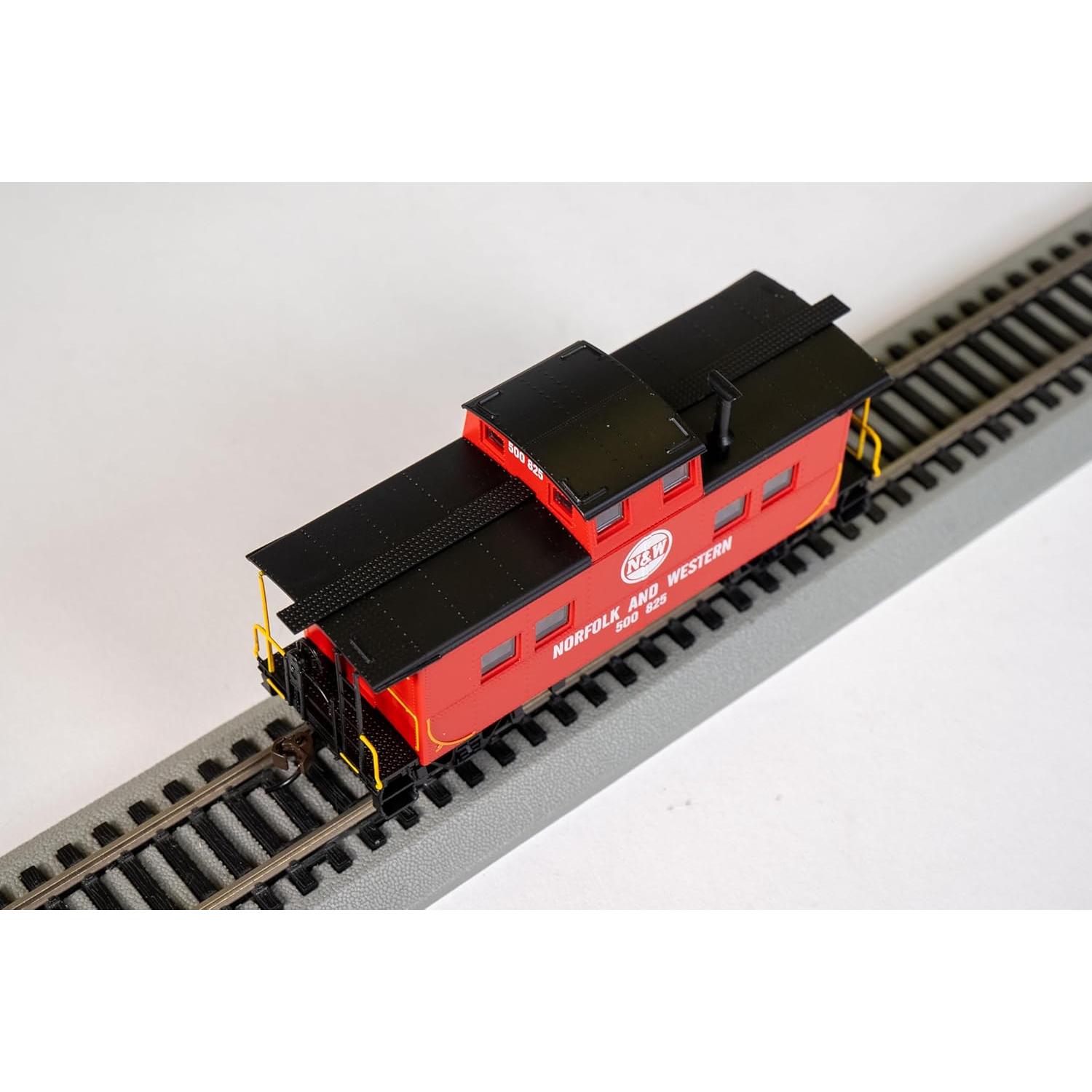 Caboose de acero Norfolk & Western Bachmann ROJO HO 1:87