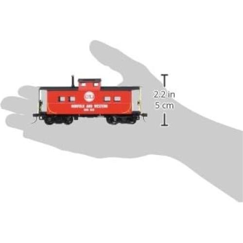 Caboose de acero Norfolk & Western Bachmann ROJO HO 1:87
