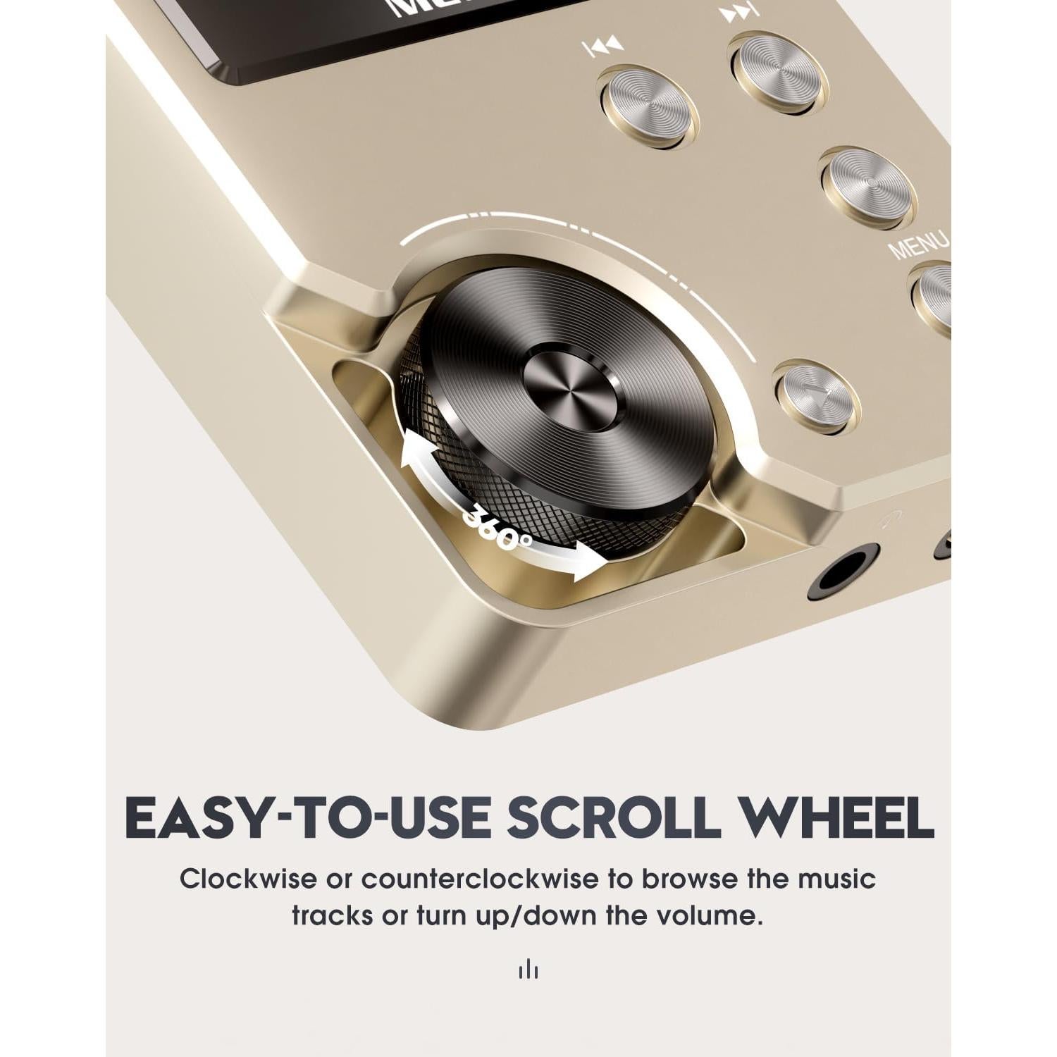 Reproductor MP3 HiFi MECHEN M30 Oro 64GB Alta Resolución