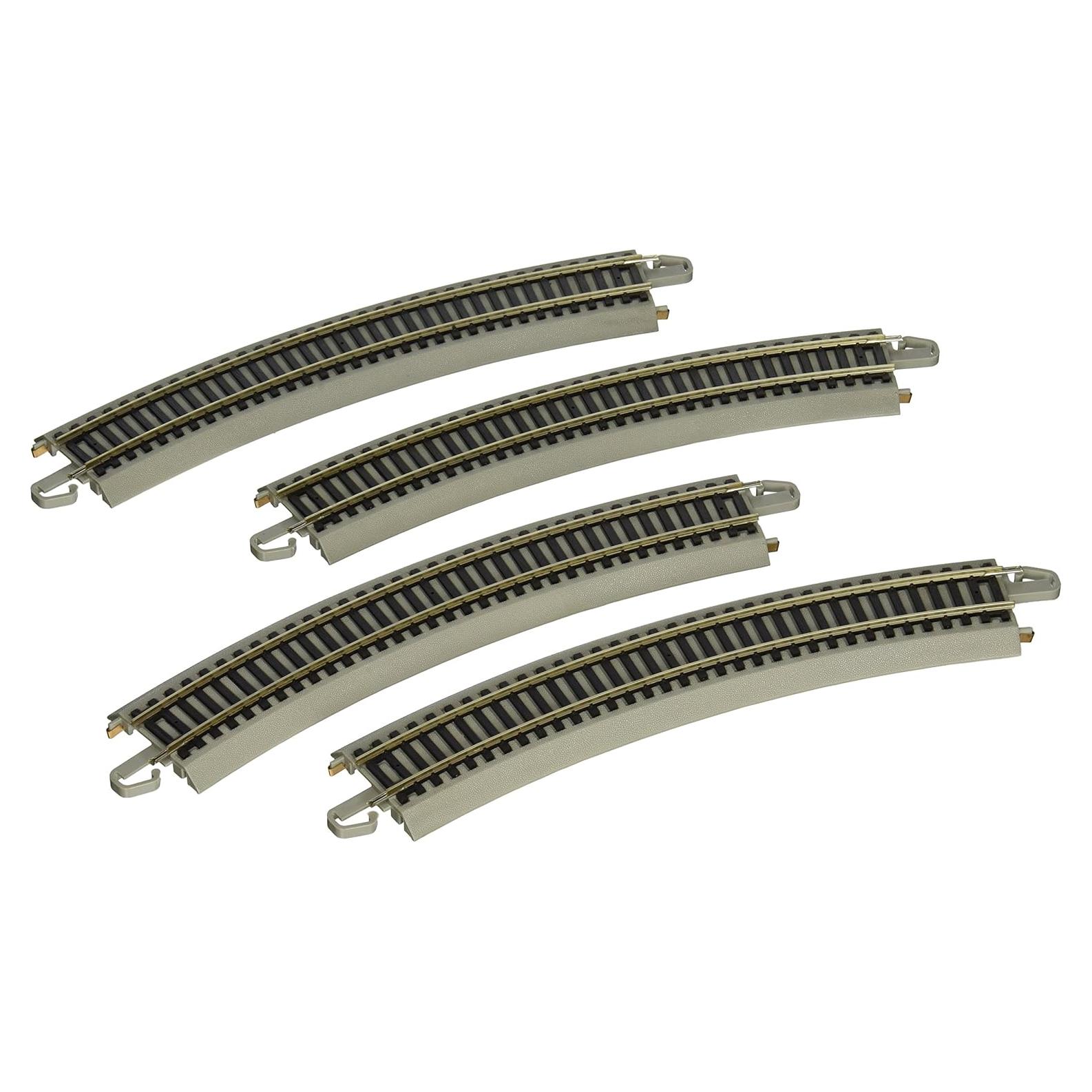 Vías Curvas Inversión Automática Bachmann 4 Piezas HO