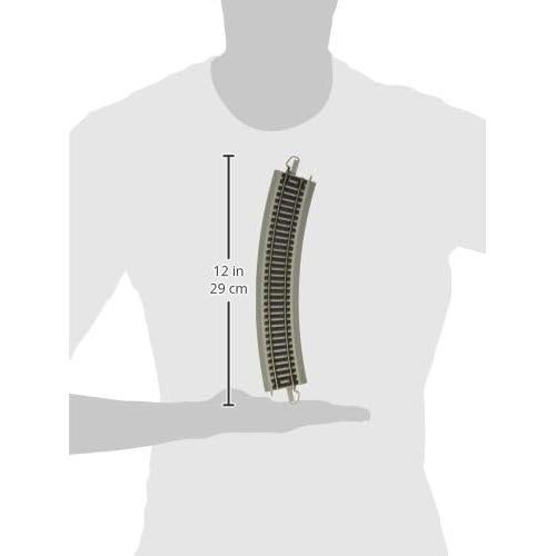 Vías Curvas Inversión Automática Bachmann 4 Piezas HO