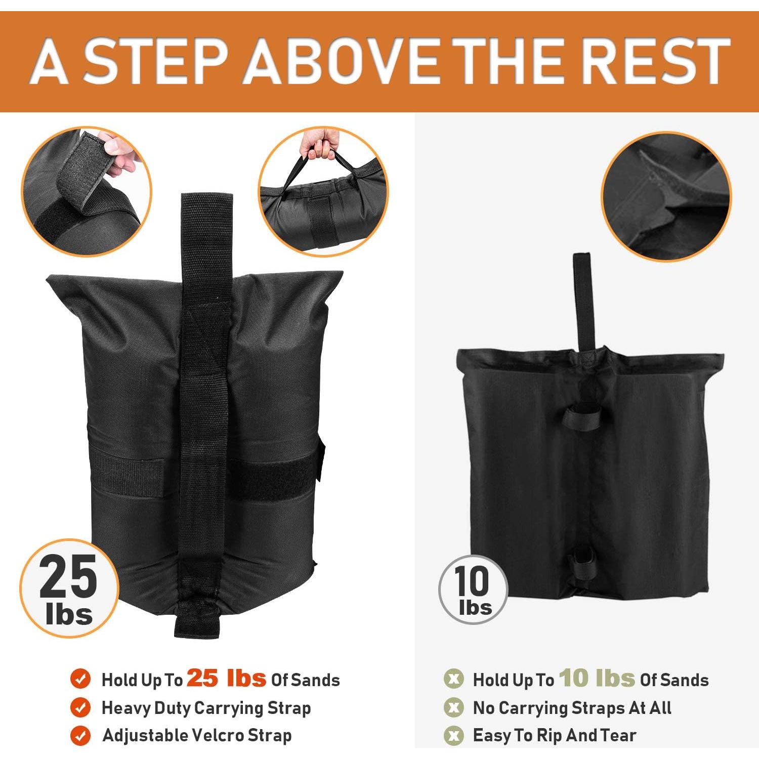 Bolsas de Peso para Carpa Leader Accessories 4Pcs 11.34kg