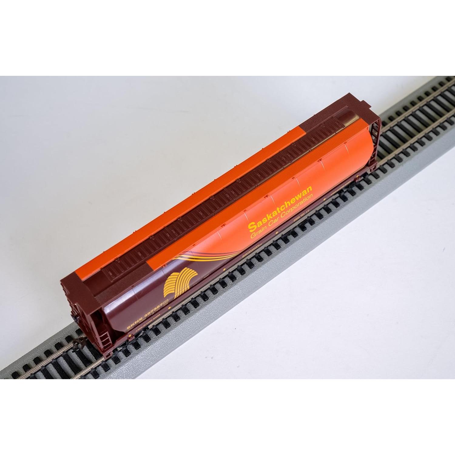 Vagón de Carga Cilíndrico de Grano Bachmann HO 4 Bahías