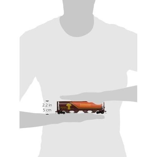 Vagón de Carga Cilíndrico de Grano Bachmann HO 4 Bahías