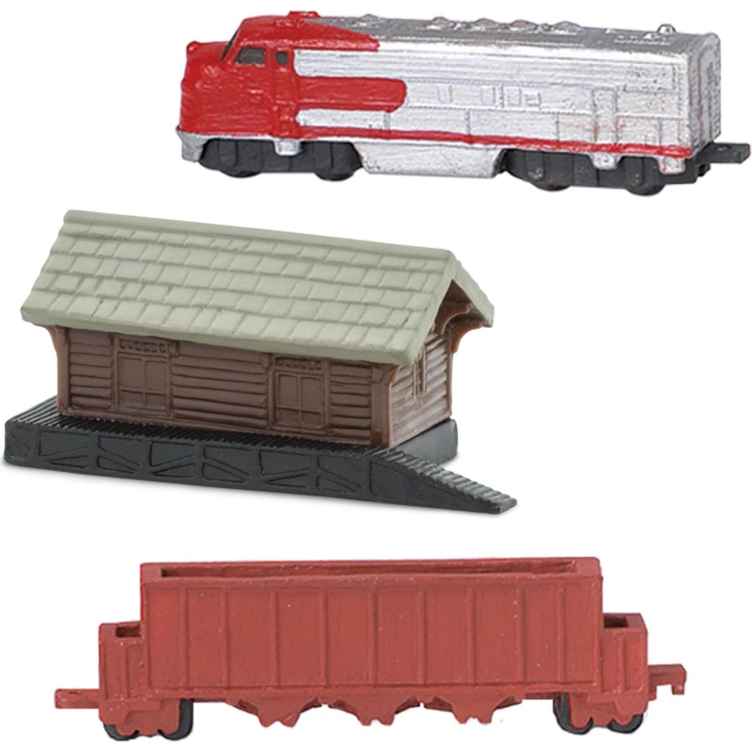 Trenes TOOB Safari Ltd con 11 Figuras Pintadas a Mano