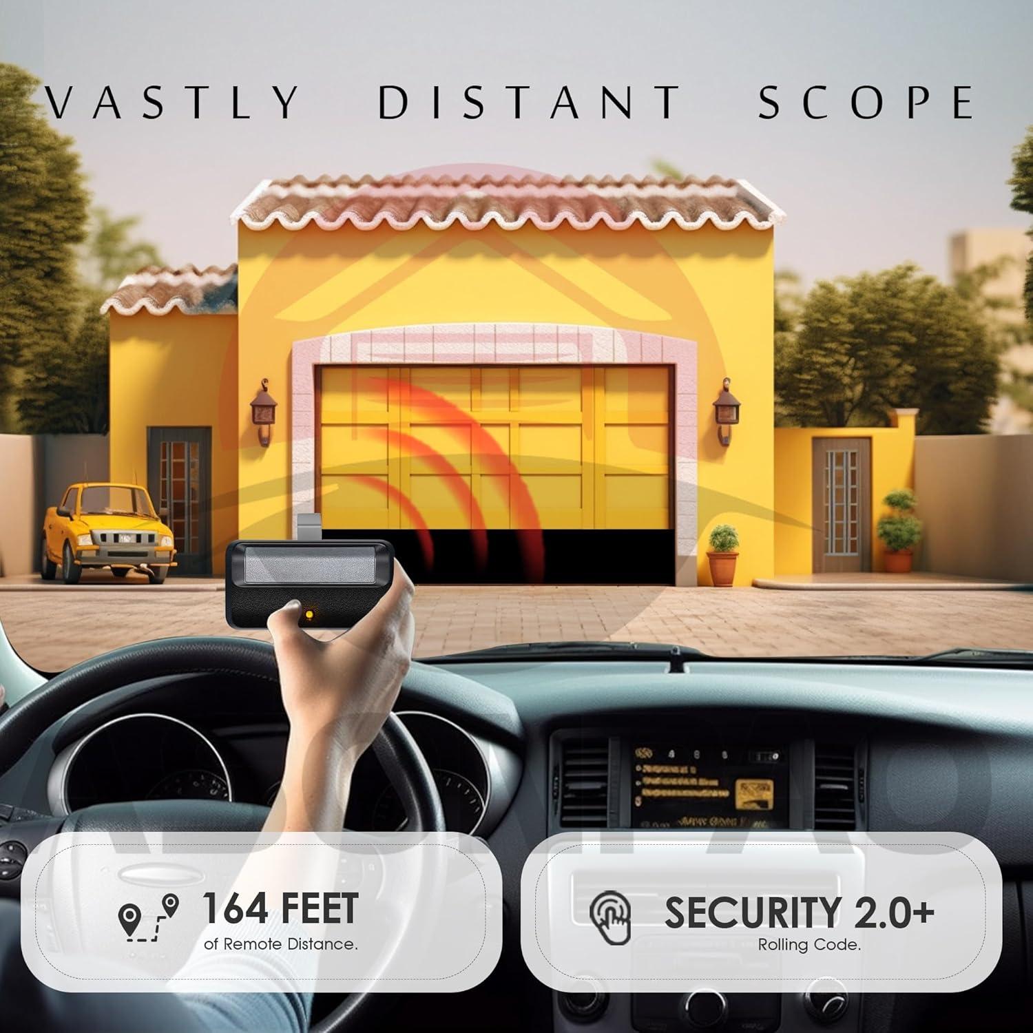 Control Remoto LiftMaster 891LM para Puerta de Garaje - Paquete de 2