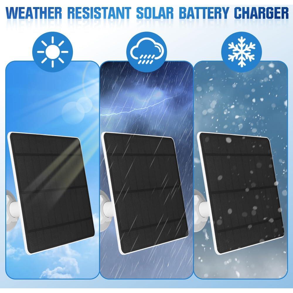 Cargador Solar XIIW para Cámaras Arlo Pro 3/4/5S - 5W