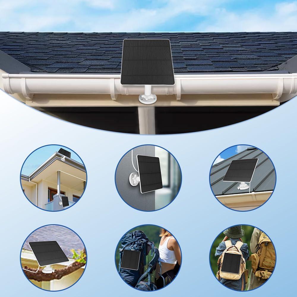 Cargador Solar XIIW para Cámaras Arlo Pro 3/4/5S - 5W