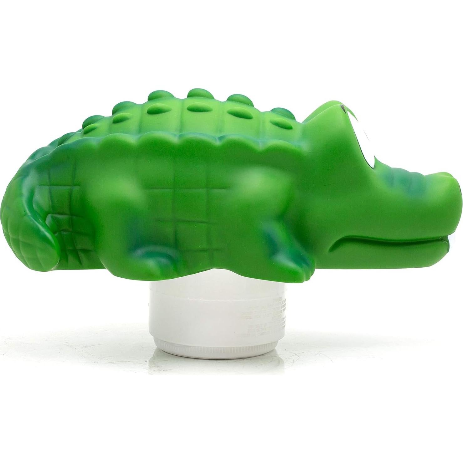 Dispensador Flotante de Cloro WWD Pool Cocodrilo 25.4 cm