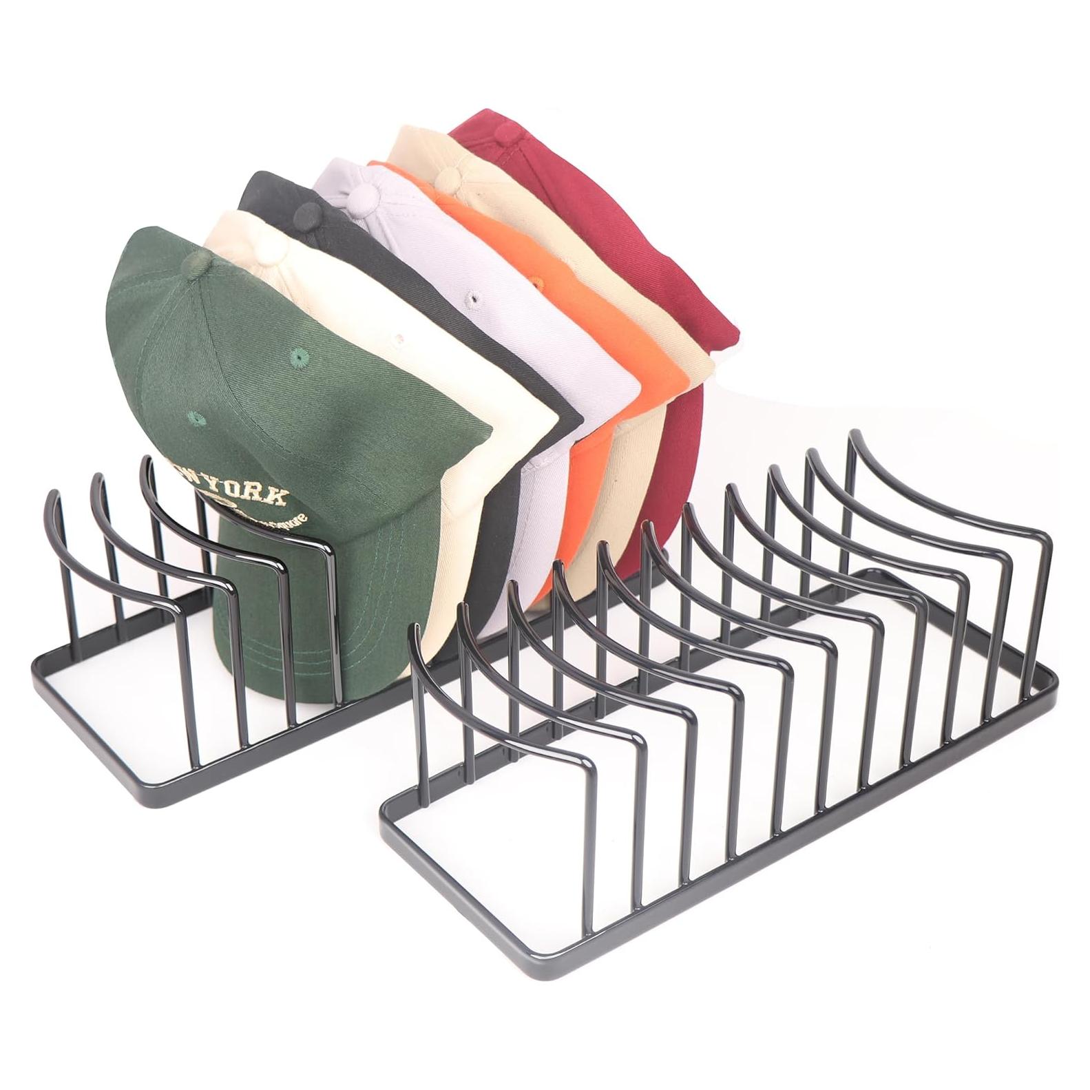 Soporte para Sombreros GallFould - Organizador de 2 Piezas para 20 Gorras