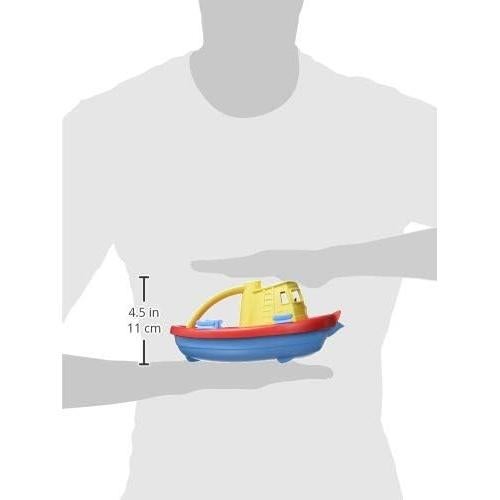 Barco Remolcador Green Toys - Juguete Flotante para Niños